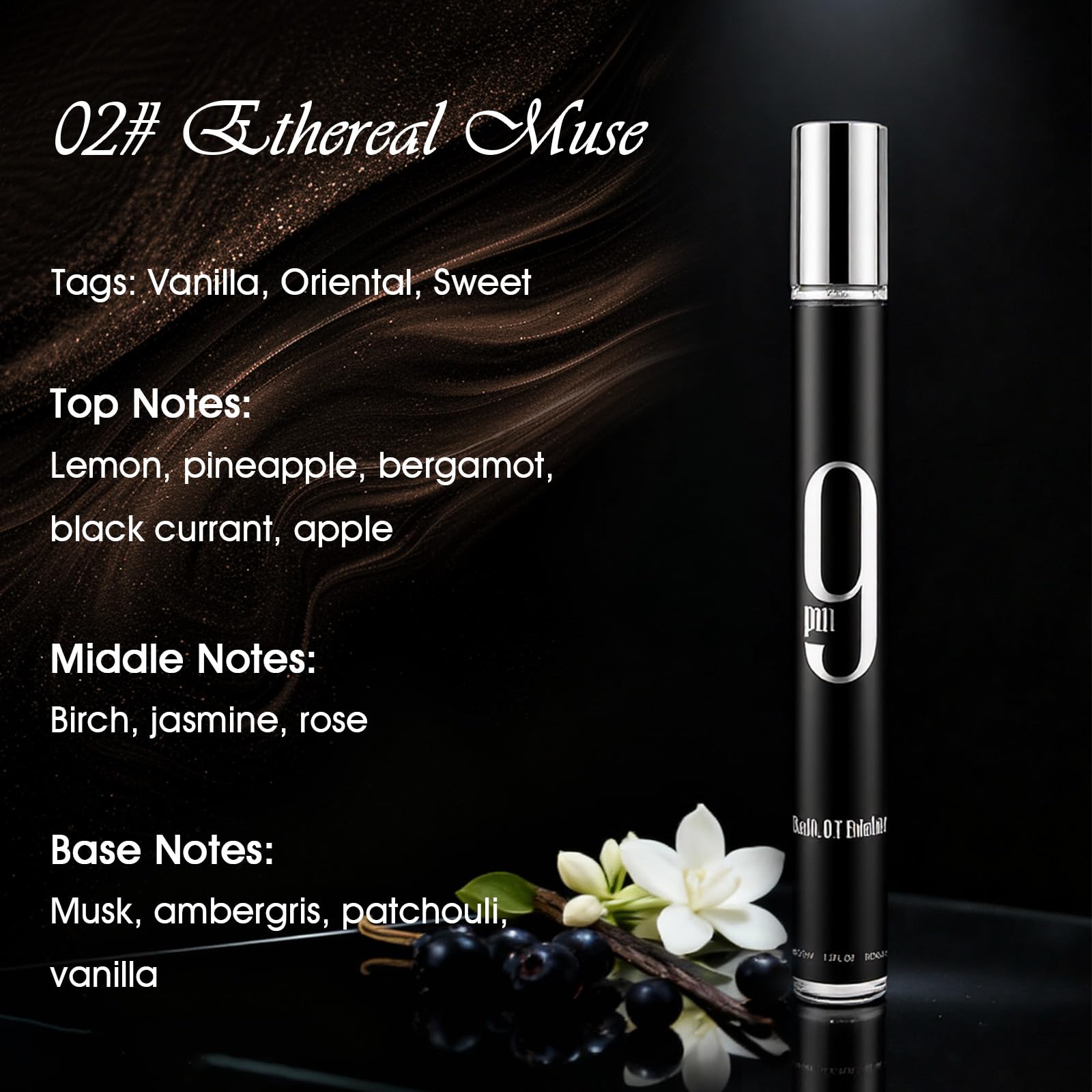 Perfumy męskie prezent dla mężczyzn, 4 sztuki, woda toaletowa dla mężczyzn z paczulą, cynamonem, wanilią, zmysłowa i pewna siebie, zapach na każdy dzień, prezent na urodziny, Walentynki, Boże