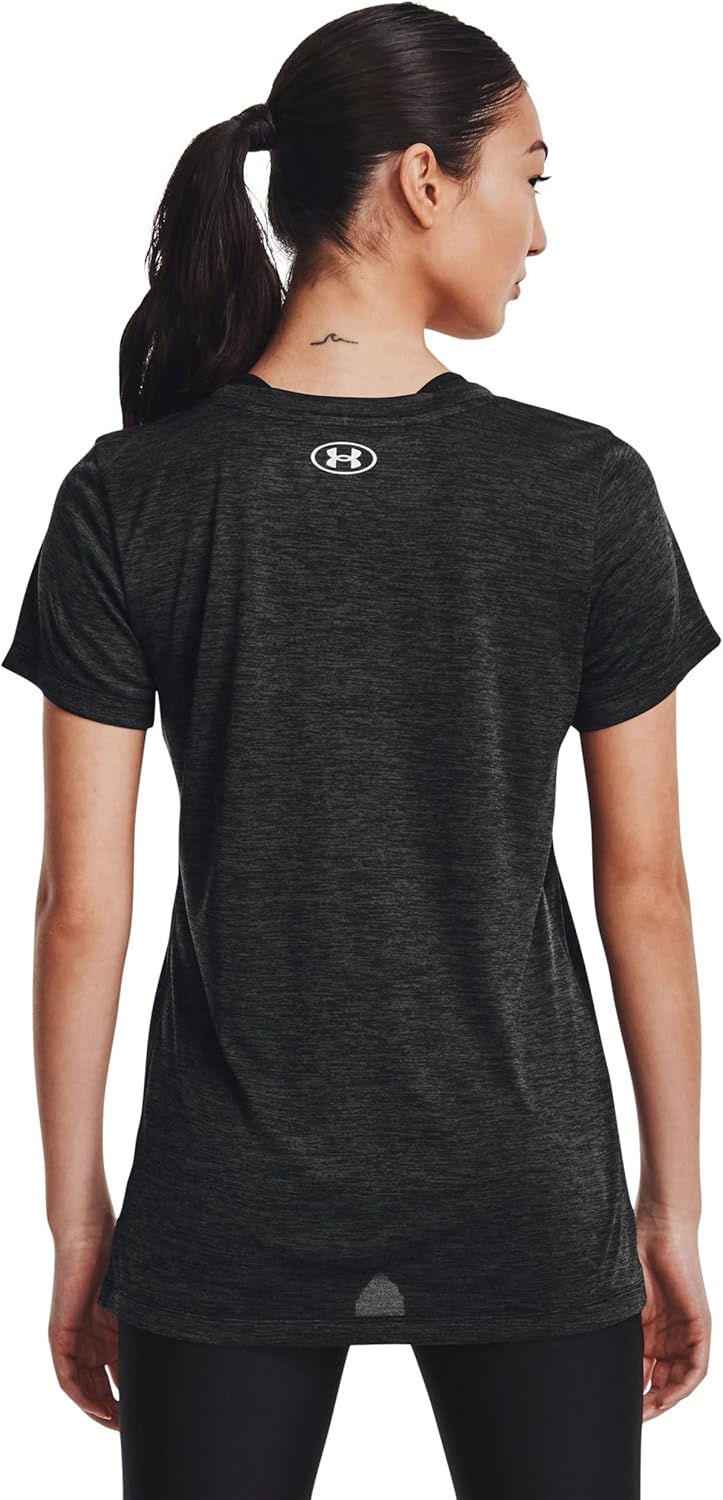 Under Armour Women's Tech Twist Script Logo Short Sleeve T-Shirt - Image 2