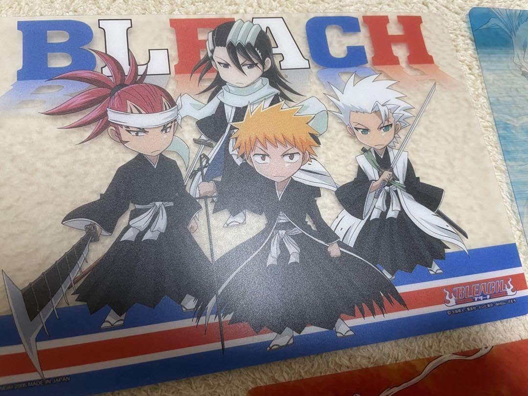 朽木ルキア 朽木白哉 日番谷冬獅郎 恋次BLEACH 10周年記念 缶