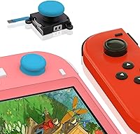 Vista 3 de ECHZOVE Joy Stick de repuesto compatible con Switch lite repuesto de palanca de mando compatible con Switch lite y kit de herramientas de reparación