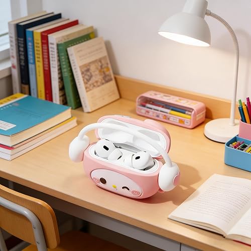 Miniatura 9 de Funda compatible con AirPods Pro 2 con kit de limpieza, protectora, compatible con funda de carga inalámbrica para AirPod Pro 3 AirPods 3/4