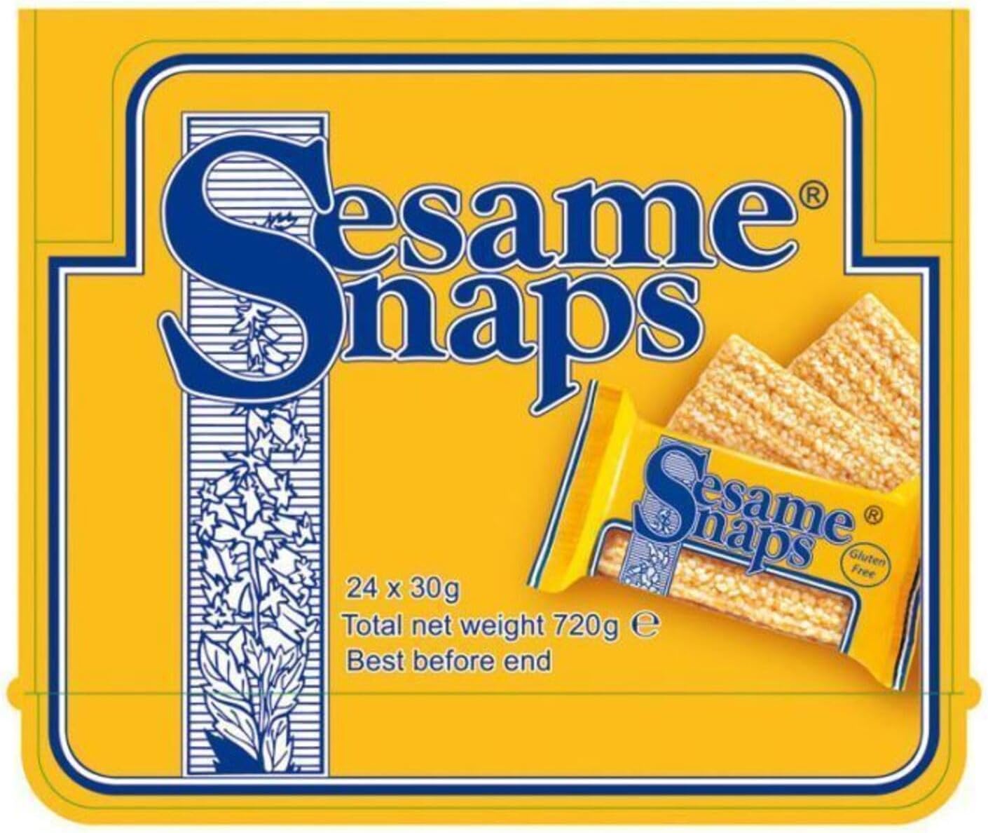 Sesame Snaps 30g (Pack of 24)