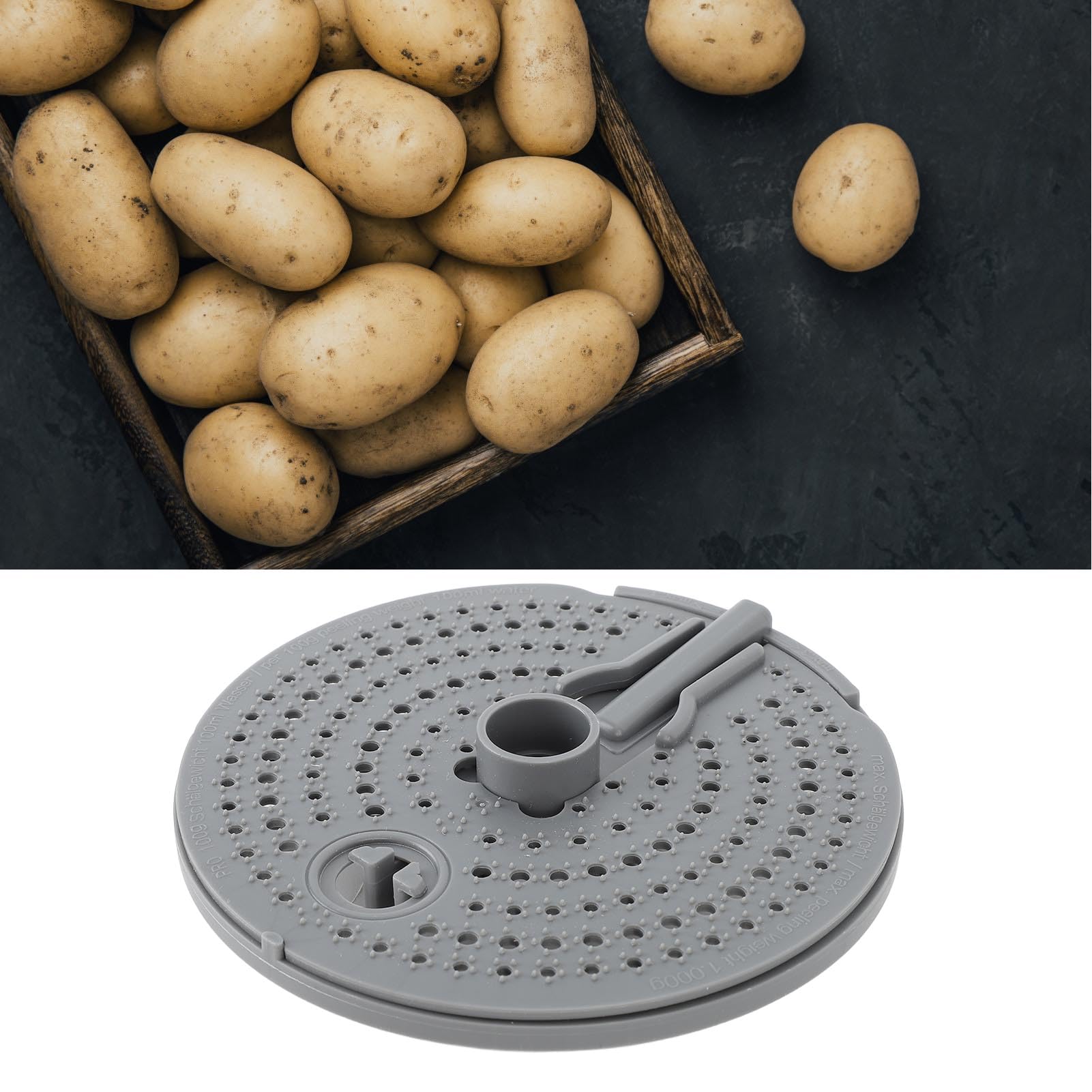 Accessorio Pelapatate Rotante Per Robot Da Cucina, Multifunzione Per TM5, TM6, Sbuccia Formaggio E Verdura - 3