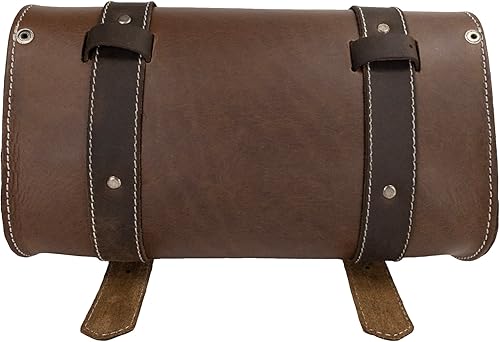 Miniatura 2 de Hide & Drink, Bolsa de manillar de motocicleta con 2 correas ajustables, organizador de herramientas, bolsa de motocicleta, bolsa de sillín para