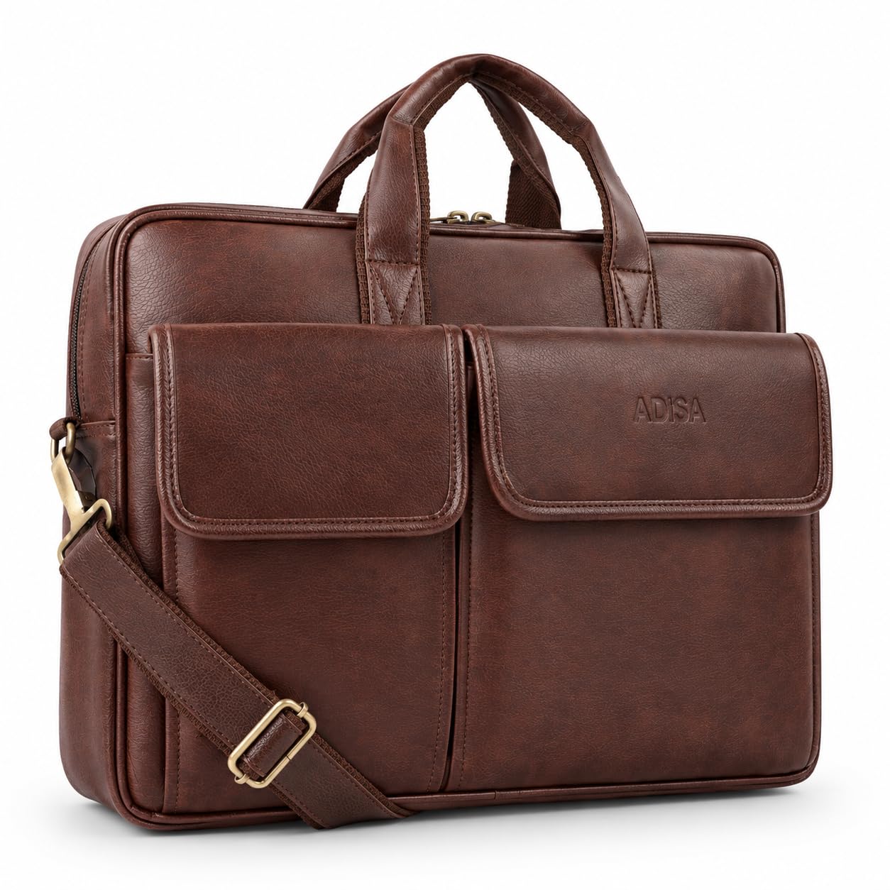 ADISA Laptop Messenger Bag - Professional Office Briefcase -8