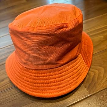 ボッテガ　バケットハット　オレンジ　L ボッテガ バケットハット オレンジ L Bottega Veneta オレンジ