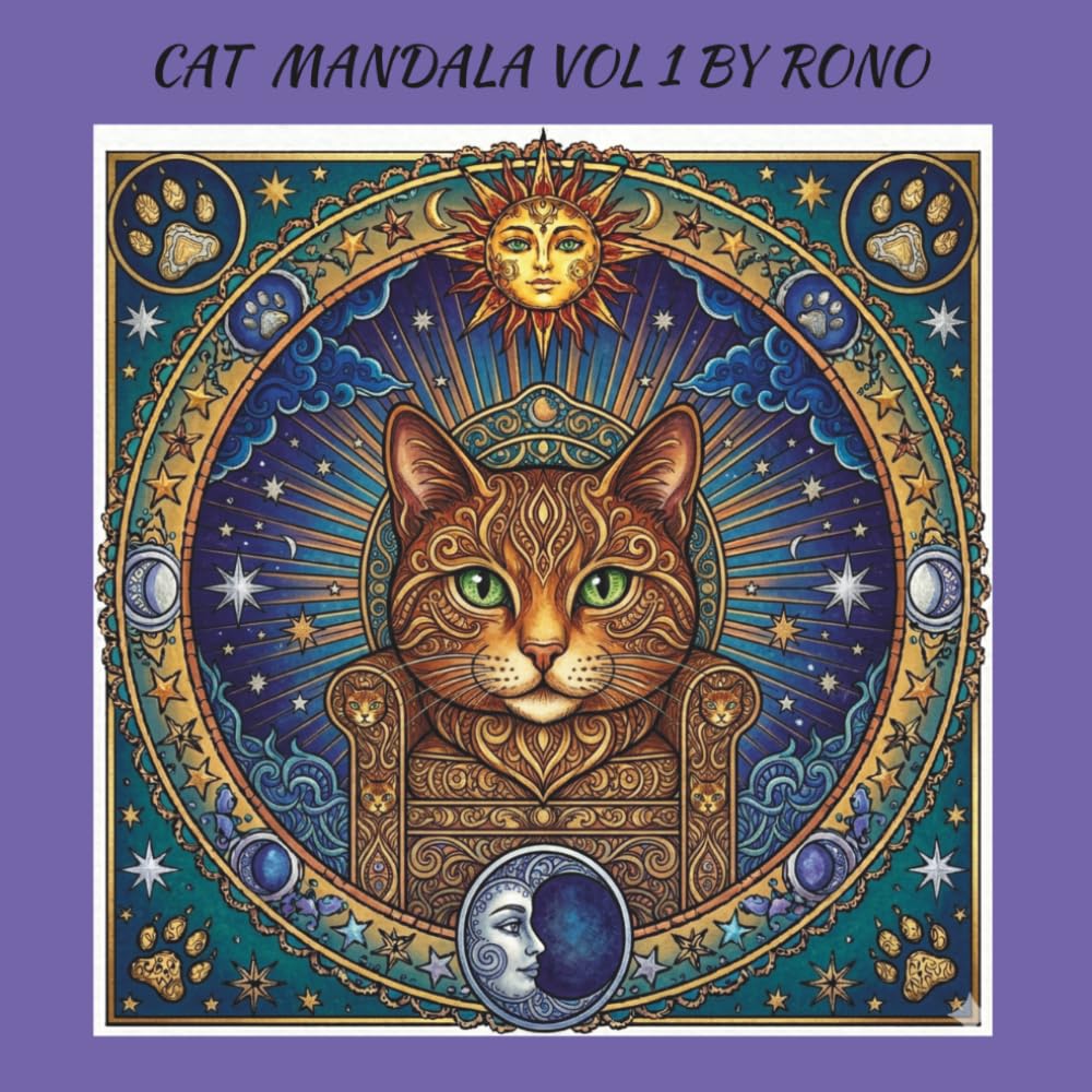 CAT MANDALA VOL 1 BY RONO