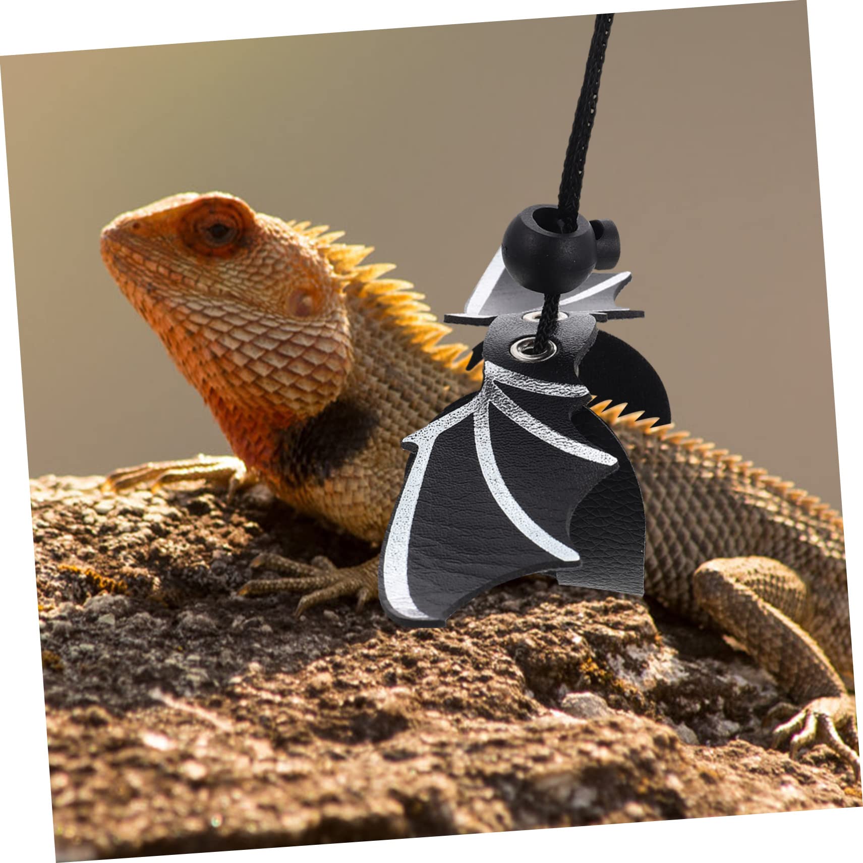 Yardwe 4sätze Lizard Mit Verstellbarem Gurt Und Hut Bartagamen Für Outdoor- Pinke Geschenkoption Für Reptilienliebhaber
