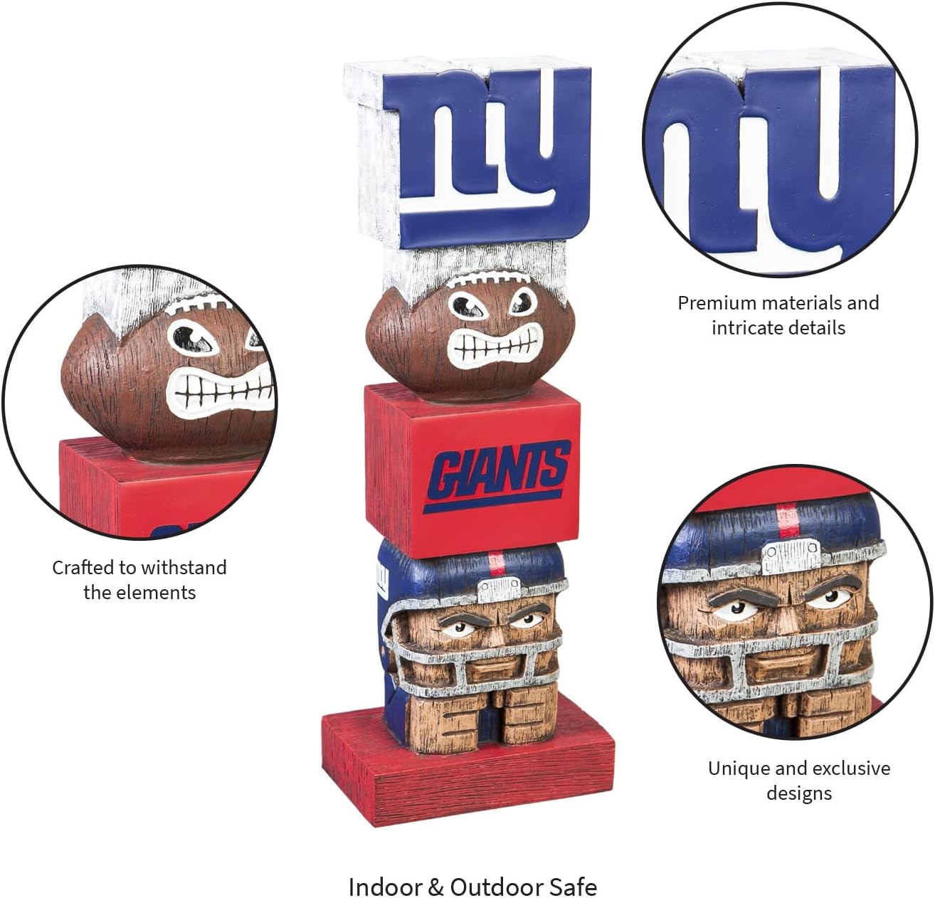 Team Sports America NFL New York Giants Tiki Totem