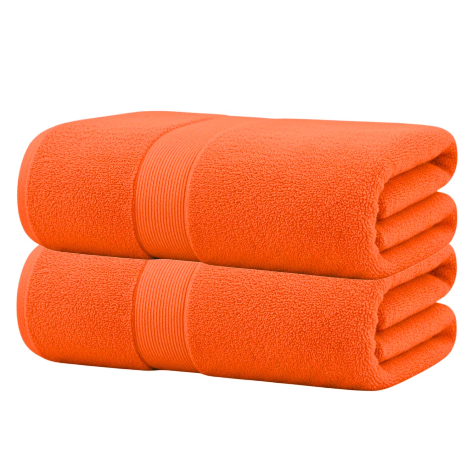 Diamond Tex Cotton Face Cloth Set of 2 (30 x 30 cm) - 600-GSM Flannel Washcloth Towels Extra Absorbent & Quick Dry Hotel Gym, Golf, Spa