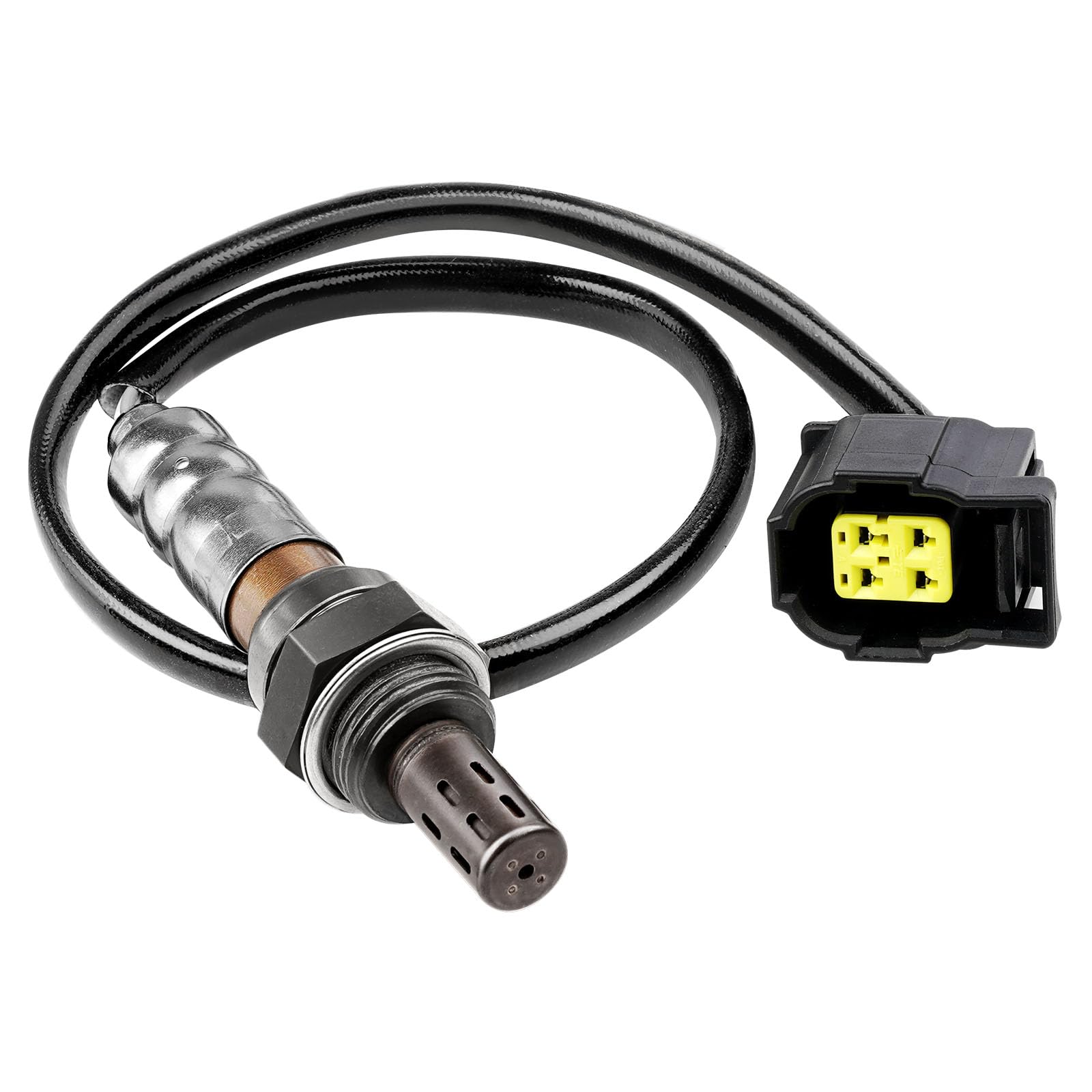 Oxygen Sensor 15510 Compatible with Jeep Mercedes Benz Chrysler Dodge Volkswagen Mitsubishi Upstream & Downstream Replacement O2 Sensor 0065422018, 0065422118, 0085423918