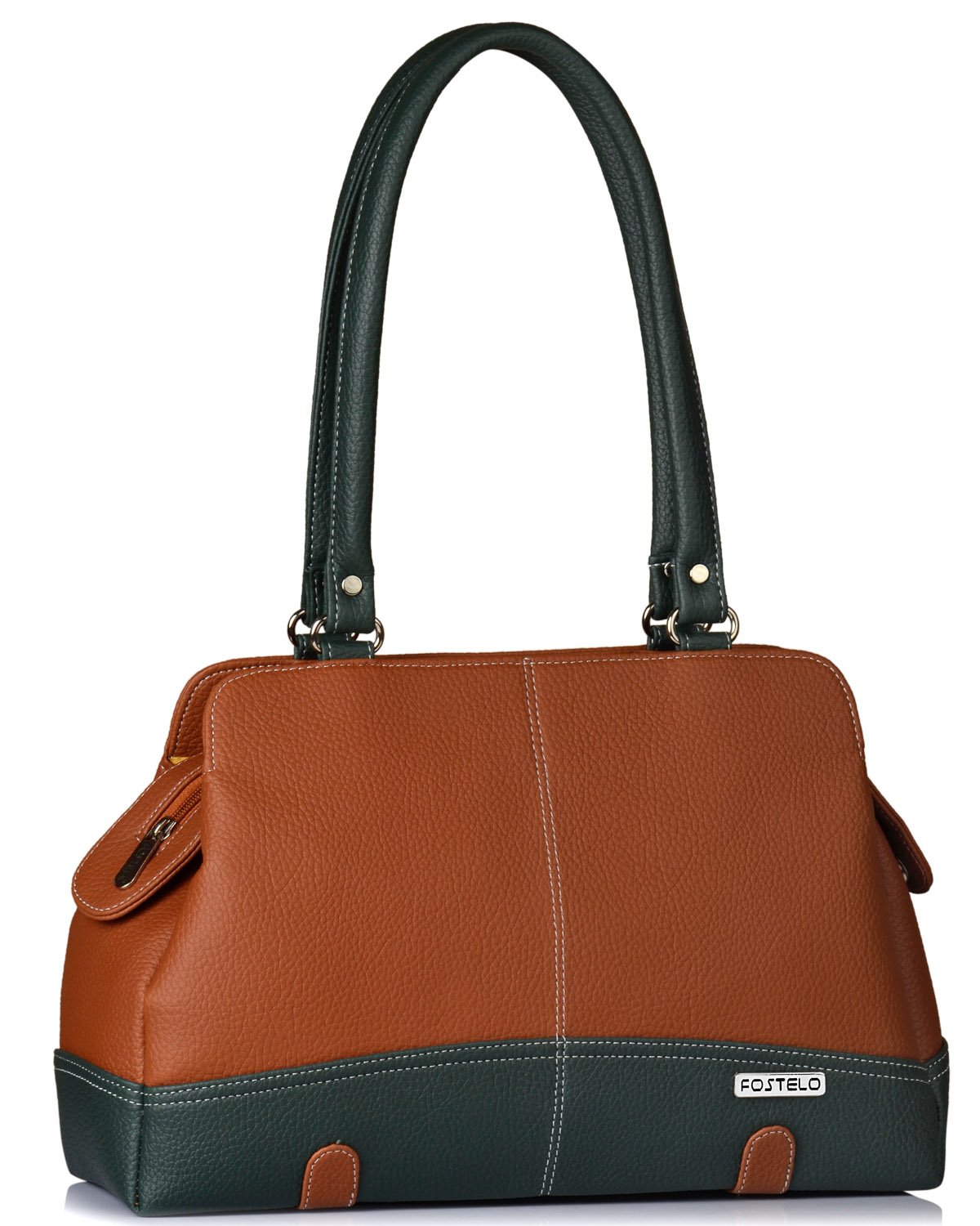 fostelo Women's Vegan Leather Helena Handbag Shoulder Hobo Bag Ladies Purse (Large)-picture-20
