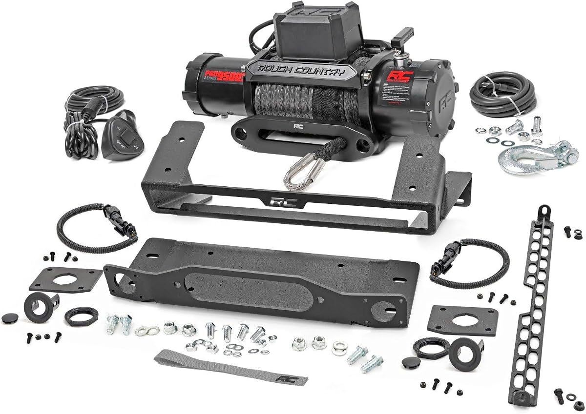 Rough Country Winch Mount for 2021-2024 Ford Bronco | PRO9500S - 51094