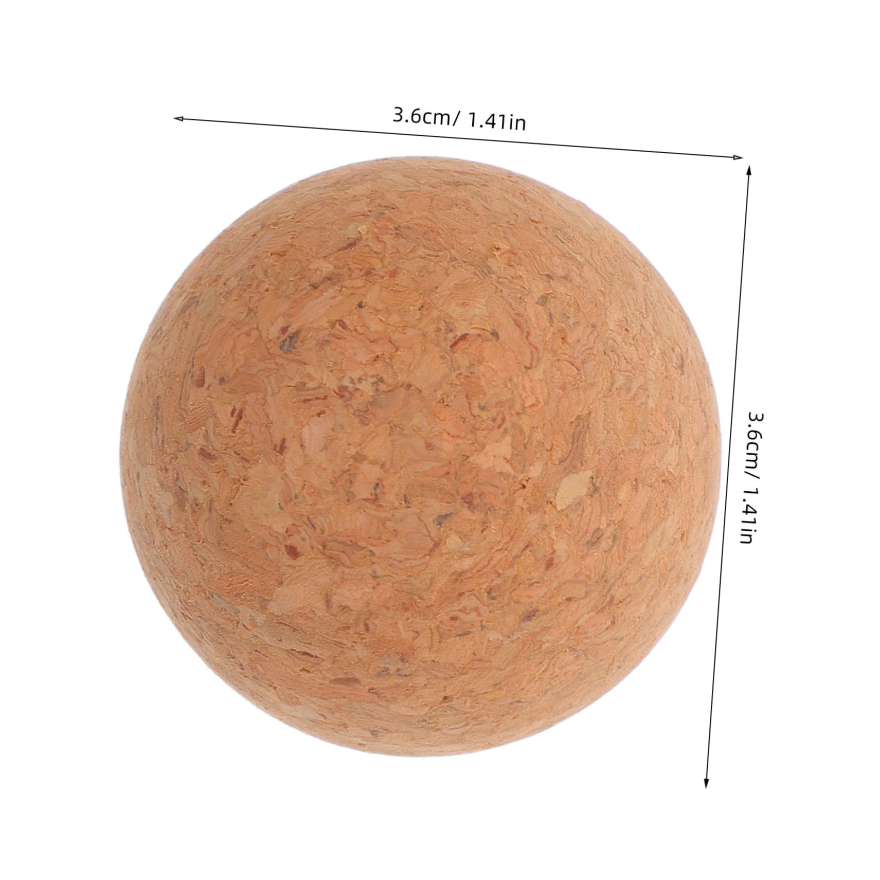 OSOLADY 5Pcs Replacement Cork Balls for Table Soccer Durable Foosball Accessories Lightweight and Fun Design for Standard Foosball Tables for Home and School Play