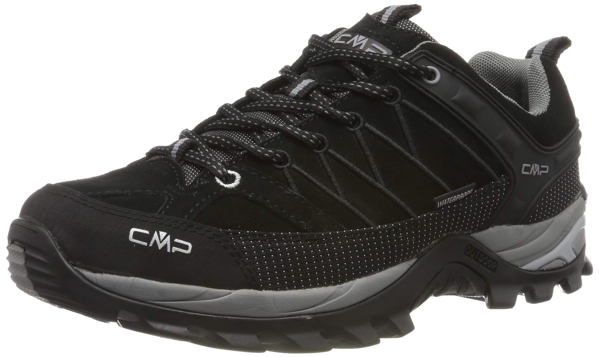 CMP Men's Classic Hiking Boot, Nero Grey, 7.5