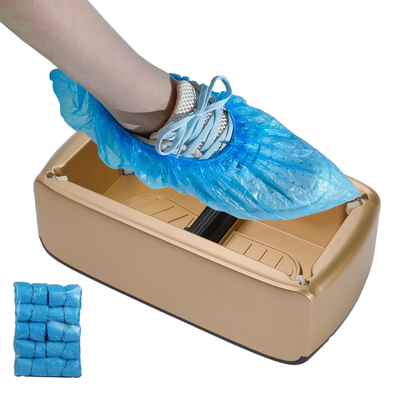 Dispenser automatico di copriscarpe - Macchina avvolgitrice di pellicole per scarpe, Dispenser di copriscarpe a mani libere | Macchina avvolgitrice per scarpe, distributore di pellicole per stivali, p