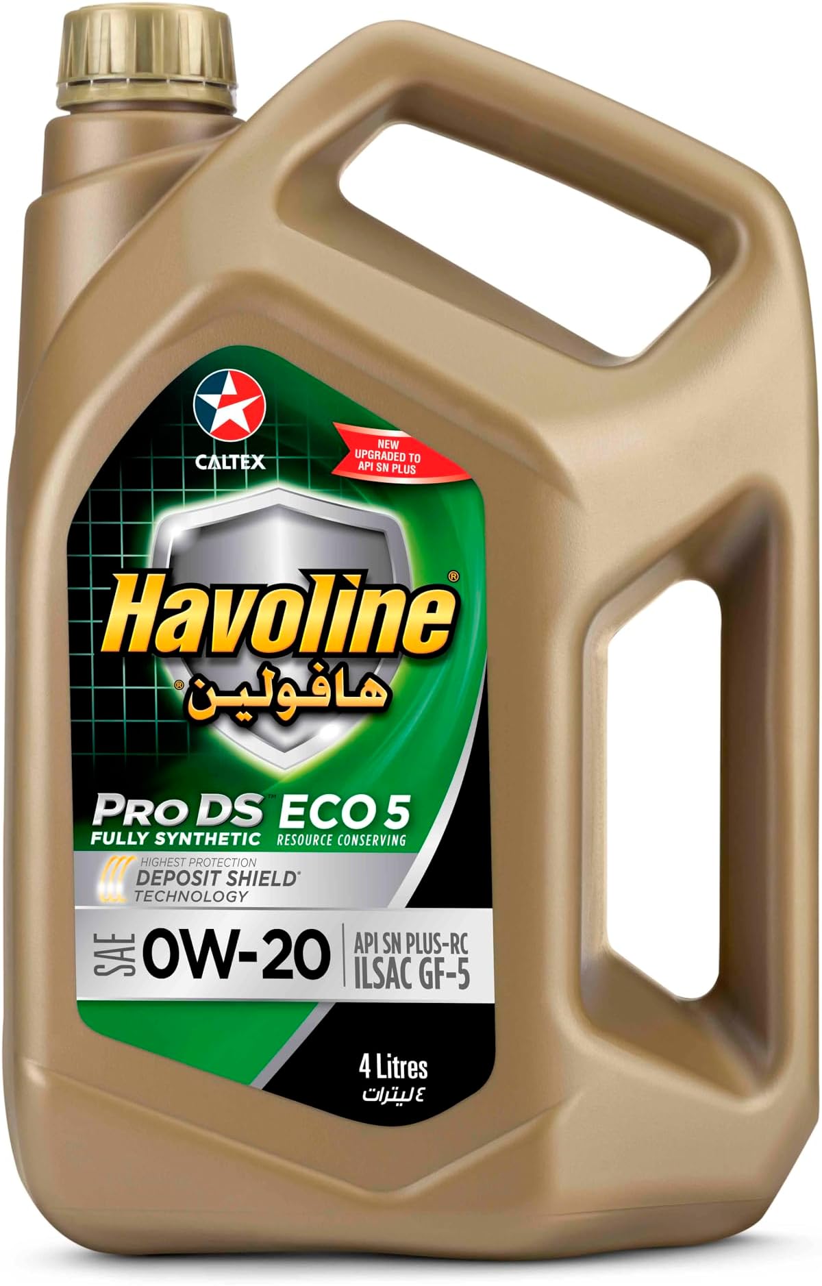 Havoline Engine Oil - ProDS Fully Synthetic Eco 5 SAE 0W-20 (4L)
