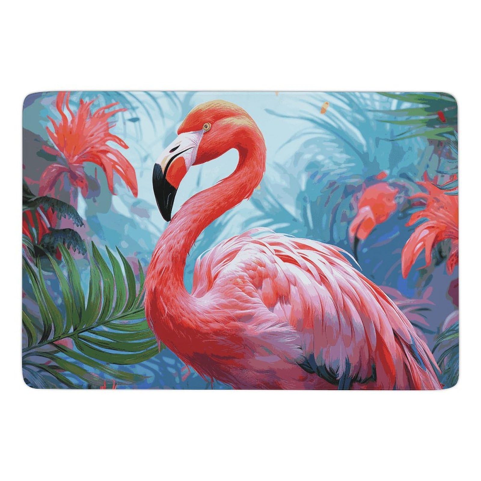 Grand tapis de bain antidérapant velours corail absorbant pour intérieur