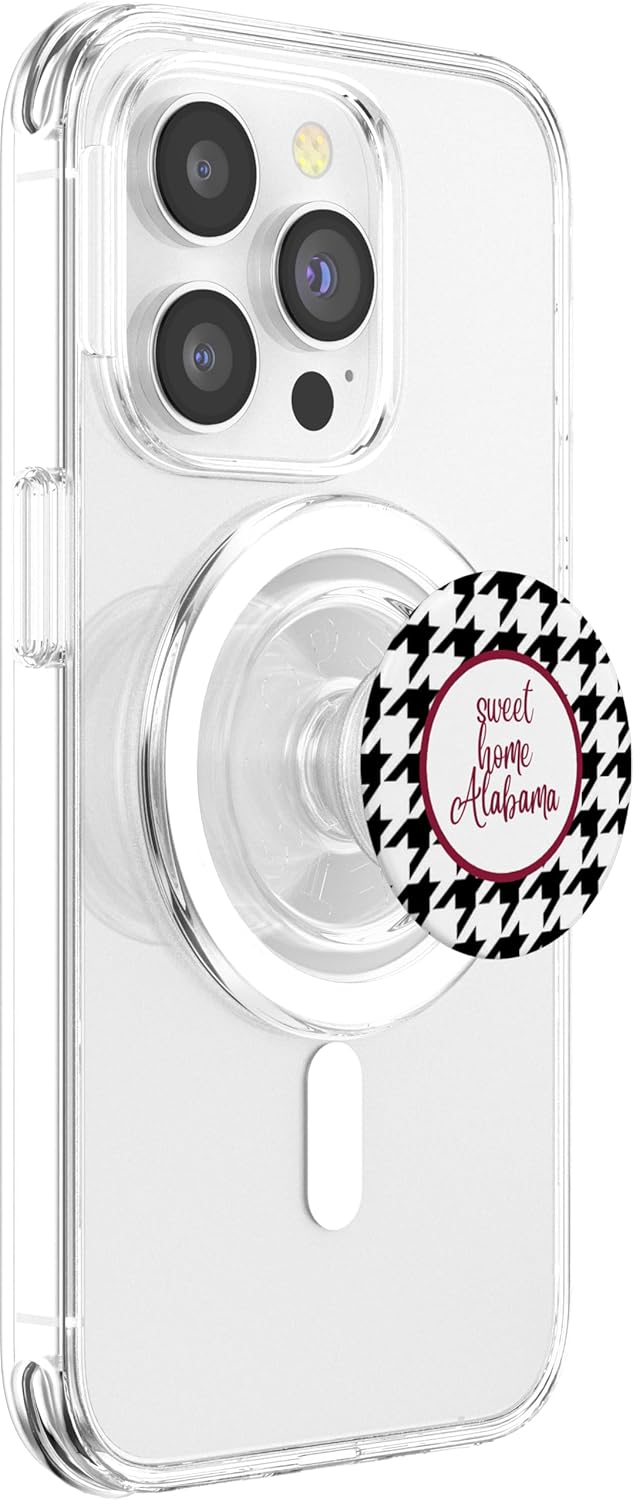 Alabama Houndstooth PopSockets PopGrip for MagSafe
