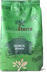Quinoa Quinua Branca em Grãos 1Kg Della Terra