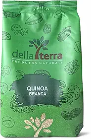 Quinoa Quinua Branca em Grãos 1Kg Della Terra