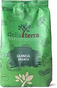 Quinoa Quinua Branca em Grãos 1Kg Della Terra