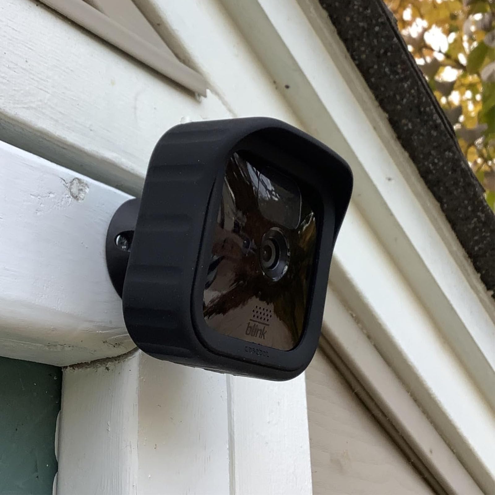 Housse Silicone étanche Pour Caméra De Sécurité Extérieure Blink Outdoor - Protection Pluie, Poussière, Rayures | Couleur Noire