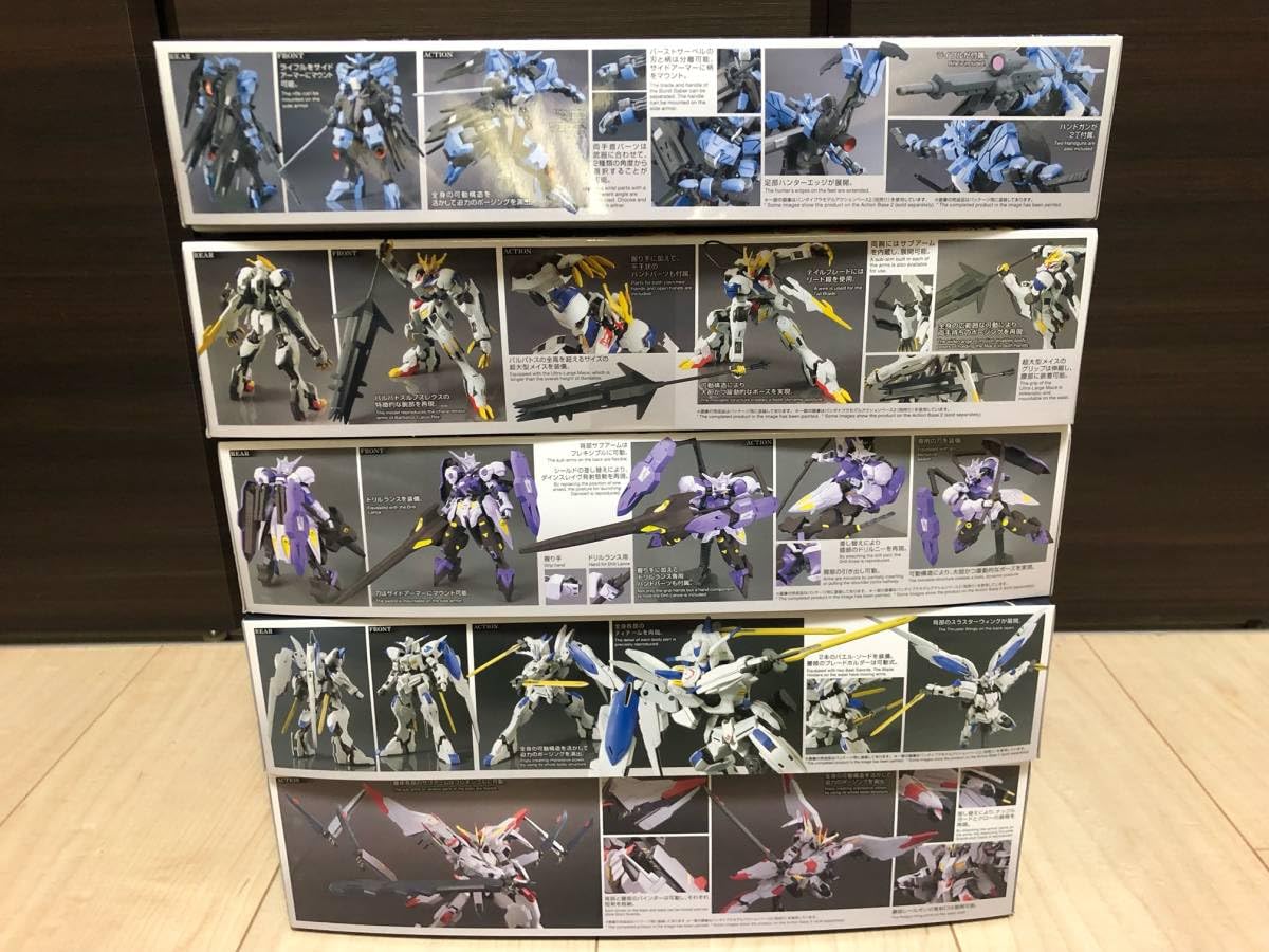 HG バルバトスルプスレクス+キマリスヴィダール+バエル Amazon.co.jp: HG 1/144 鉄血のオルフェンズ バルバトスルプス