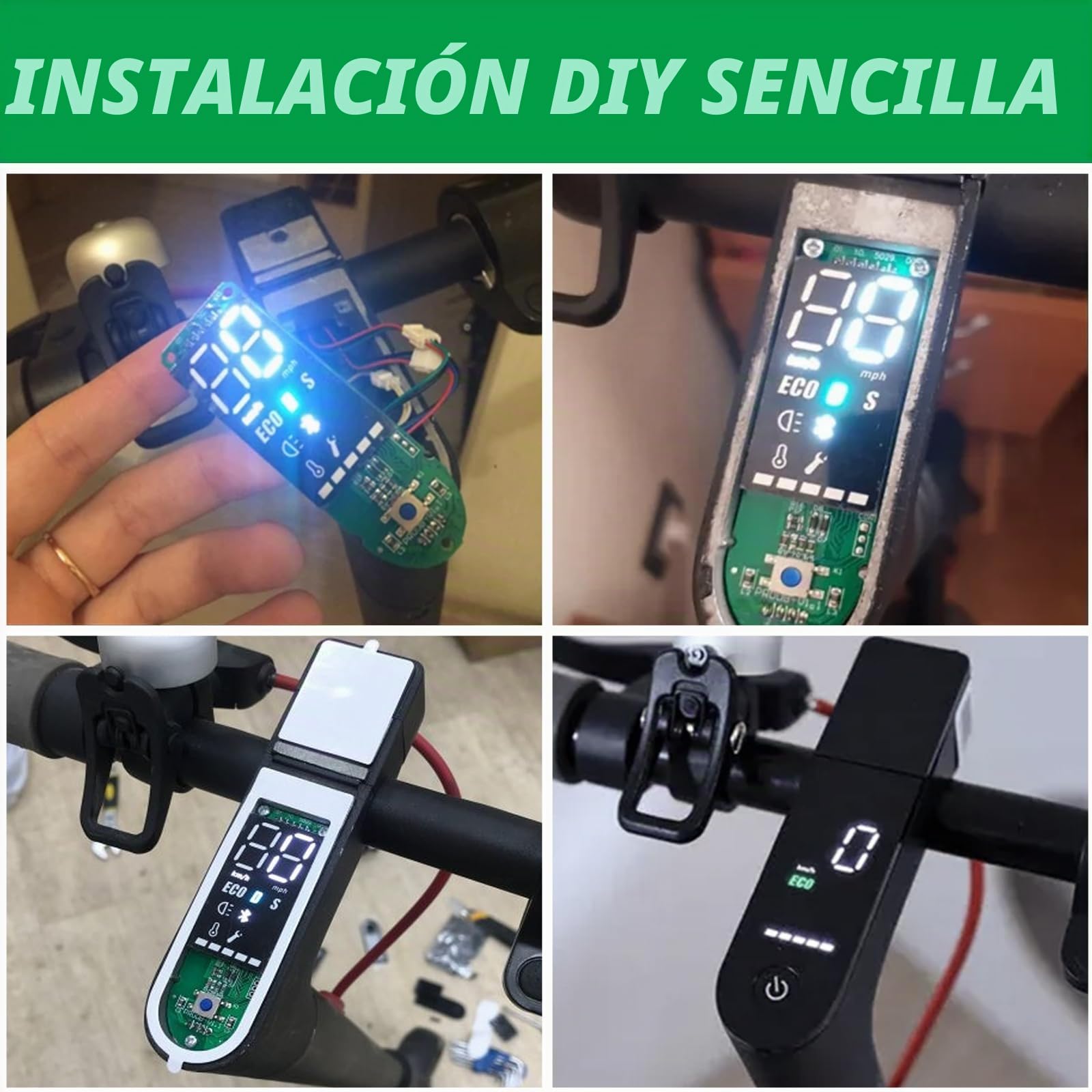 Tablero de Instrumentos, Pantalla LCD, Placa de Circuito Bluetooth para Xiaomi M365 Pro, Accesorios de Piezas de Scooter eléctrico