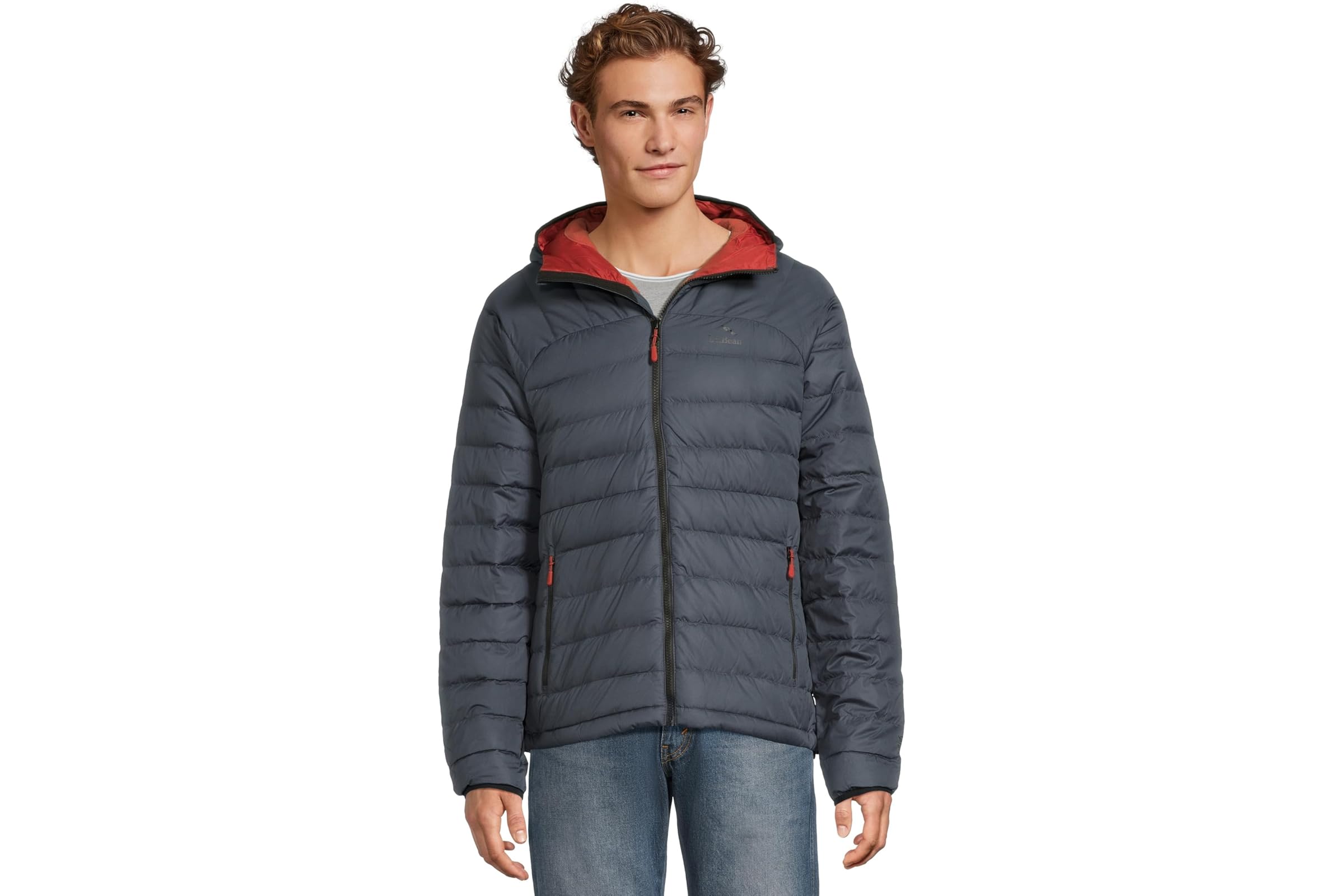 L.L.Bean Beans Down Hooded Jacket