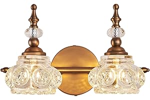 Antique Lighting: Crystal Bathroom Lighting For Added Charm