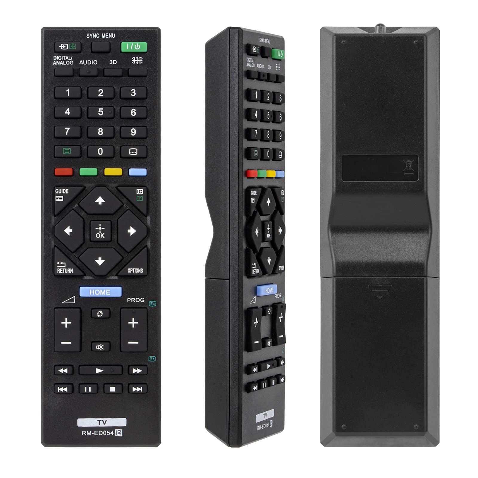 Telecomando Universale RM-ED054 Per TV Sony, Compatibile KDL-32R420B, 40R470A, 46R473A
