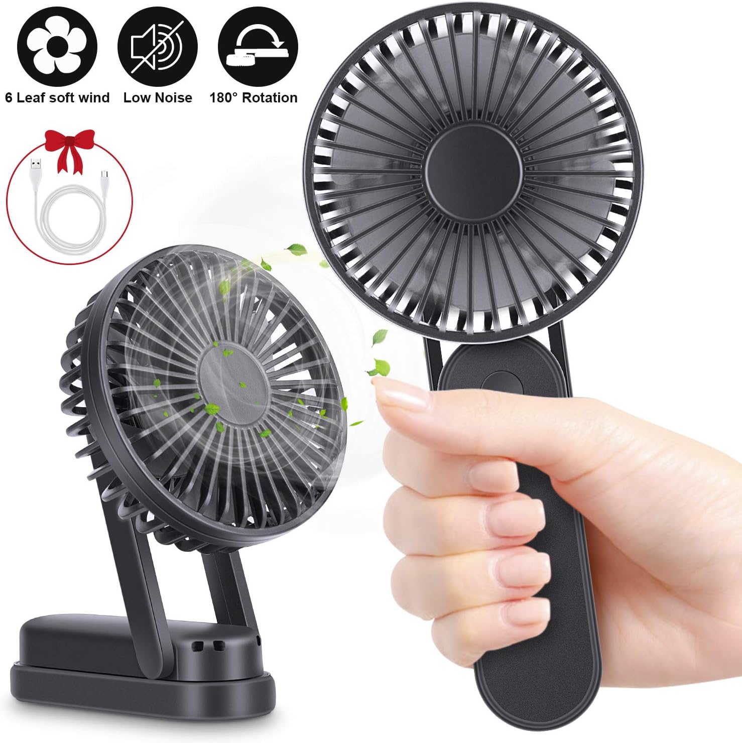 ventilatore da scrivania per le mani