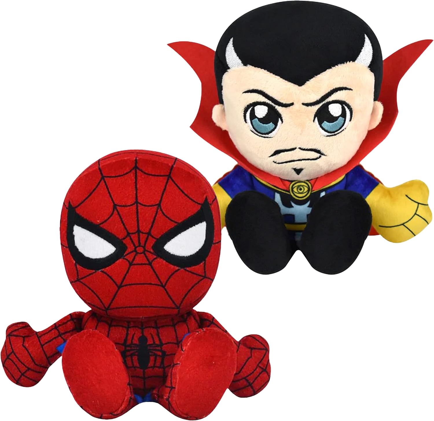 Bleacher Creatures Marvel Kuricha Bundle Spiderman and Dr. Strange Kuricha Plushies