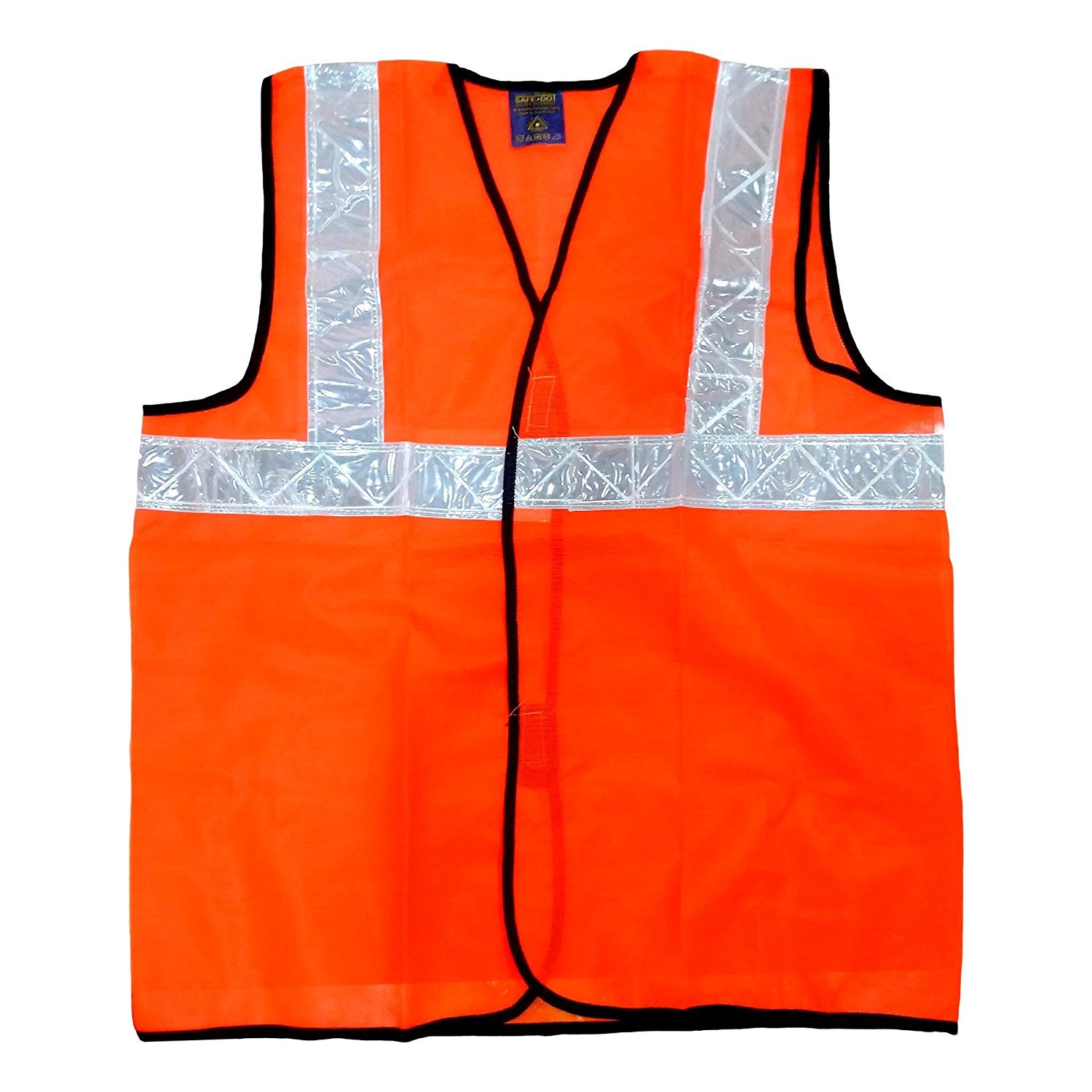 Volman 80 GSM Net Type Cross Belt High Visibility Fluorescent Reflective Safety Jacket (Orange) (B07D5H391D) Amazon Price History, Amazon Price Tracker