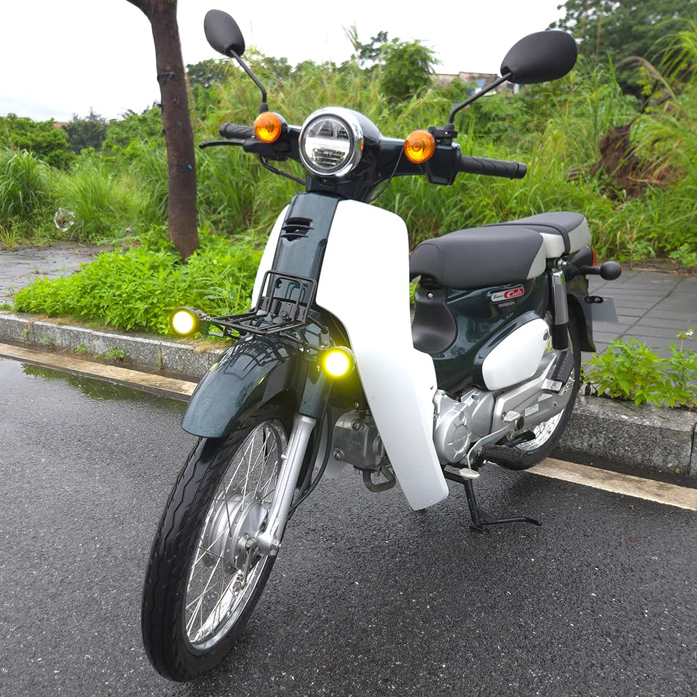 スーパーカブ50　AA09　LEDライト Amazon | LEDフォグランプ(補助灯) 適合車種 ホンダ スーパーカブ50