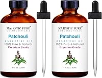 Vista 298 de Aceite Esencial Majestic Pure con cuentagotas de vidrio - 100% puro y natural - Aceites esenciales para difusor, aromaterapia, fabricación de jabón