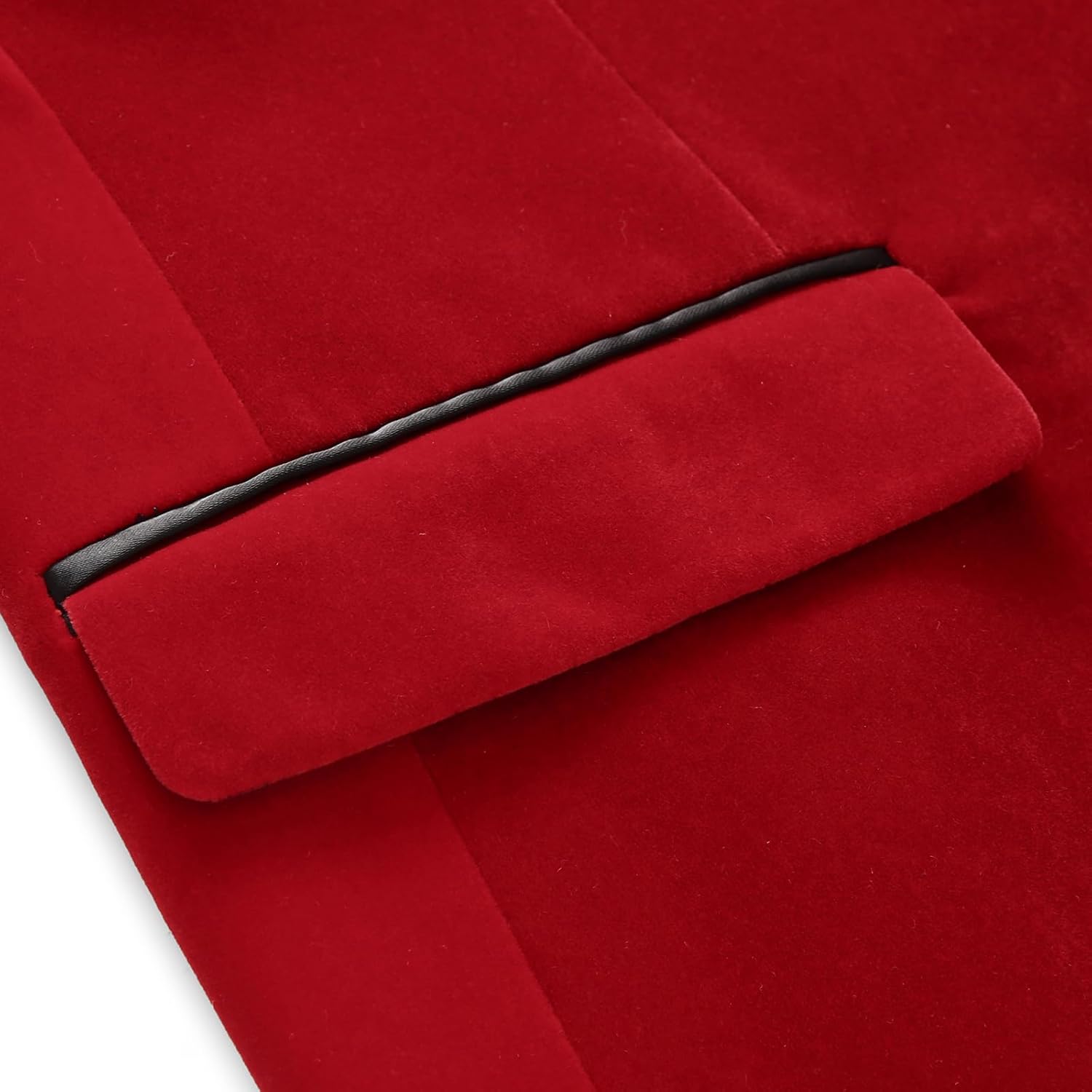 Mens Velvet Blazer Slim Fit Tuxedo Suits Jacket Shawl Collar Solid Jacket Wedding Dinner Prom One Button Blazer Jacket - Image 5