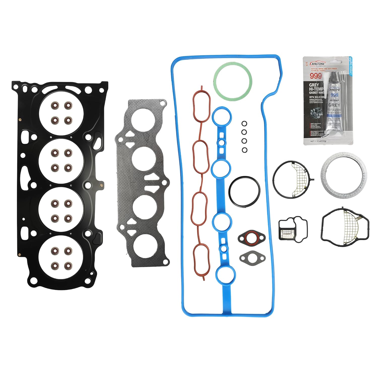 KAX HS26323PT Head Gasket Set Fit for Toyota Camry 2002-2011, RAV4 2004-2008, Scion xB 2008-2015, tC 2005-2010, Highlander 2001-2007, Solara Matrix Lexus HS250h Corolla,for 2.4L Engine Head Gasket Kit