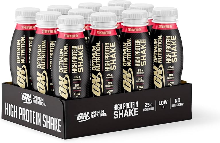 Optimum Nutrition High Protein Shakes - Strawberry