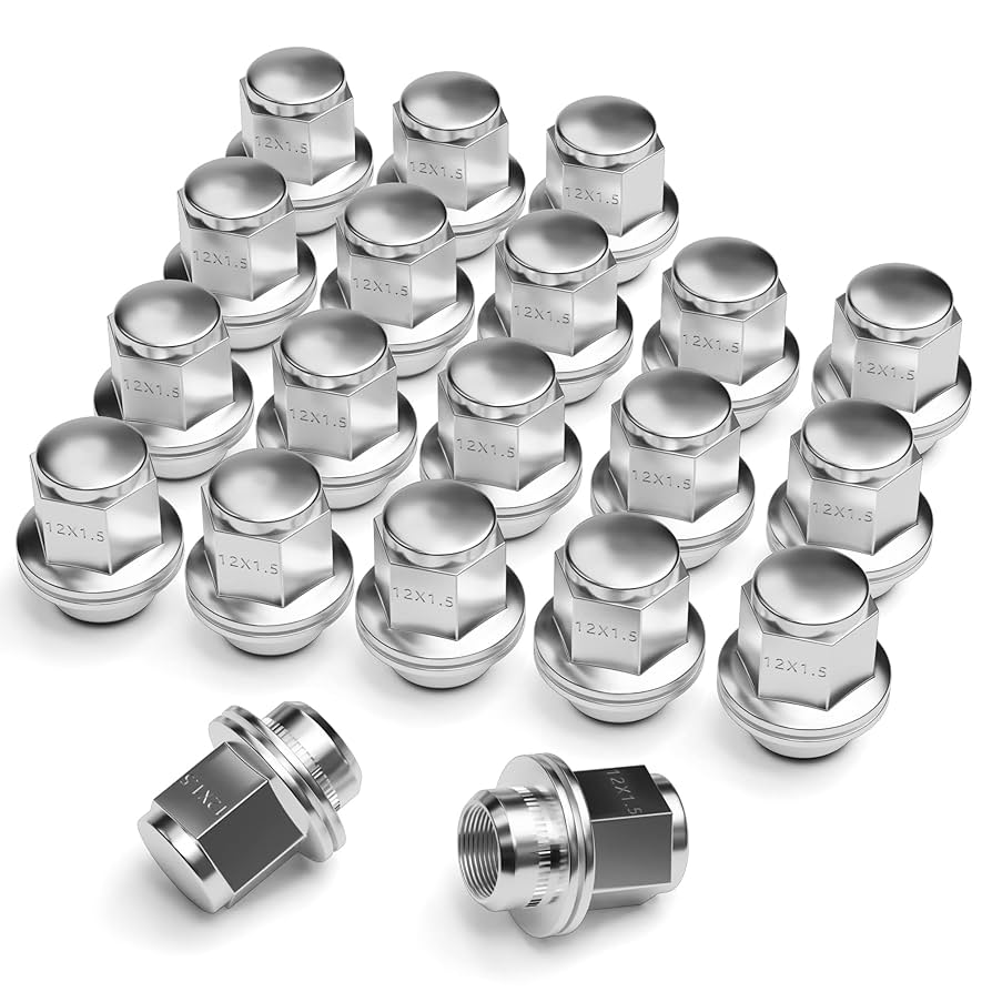 ゆゆ Amazon.com: cciyu 20Pcs Wheel Lug Nuts M12x1.5 Close End