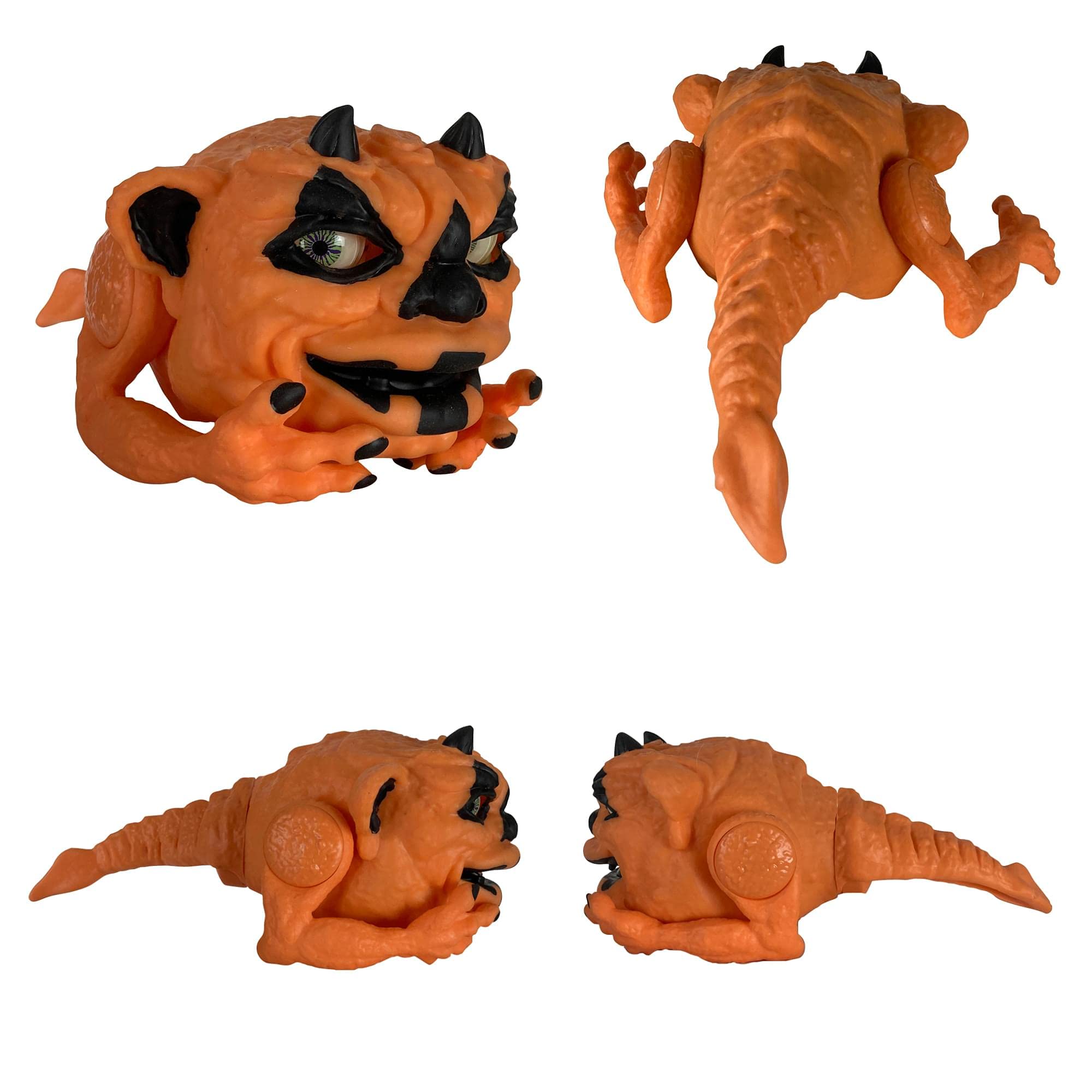 BOGLINS Dark Lord Blobkin 8” Foam Monster Puppet with Super Stretchy