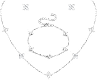 ORAZIODainty Silver Gold Jewelry Set in Pakistan