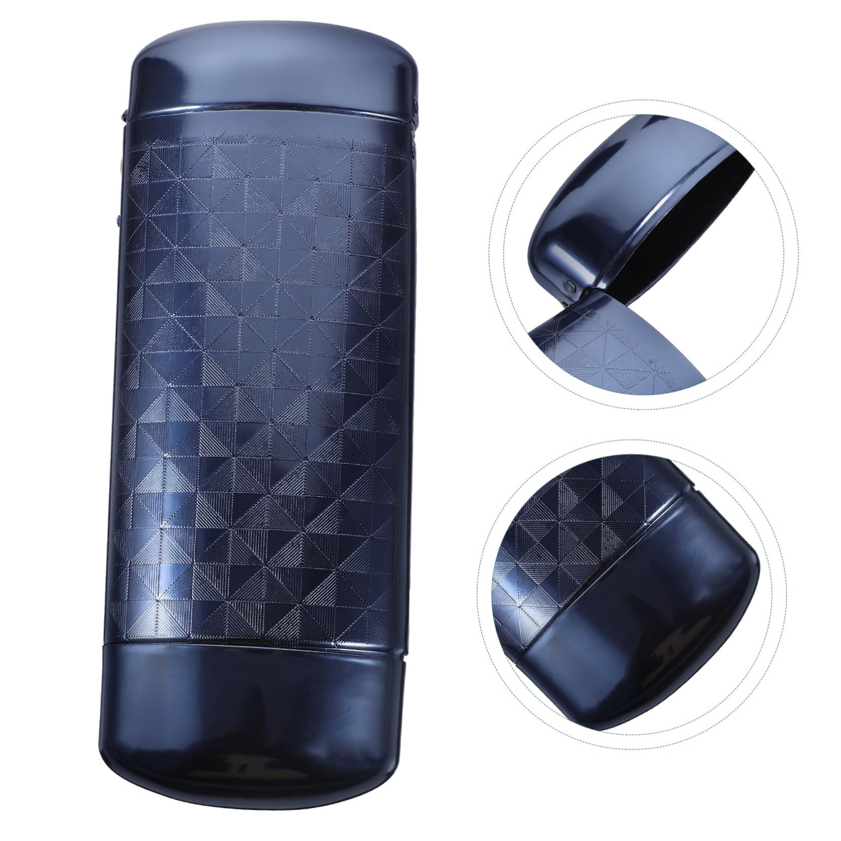 SHERCHPRY Brillenetui Aus Aluminium Brillen Organizer Brillenetui Schmaler Brillenaufbewahrungs Organizer Leichte Tragbare Reise Aufbewahrungsetuis Für Brillen Multifunktionales