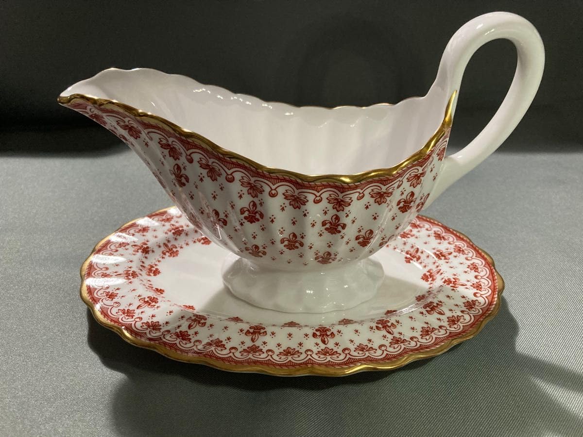 Amazon.co.jp: Spode スポード フルールドリス レッド フルールドリ 