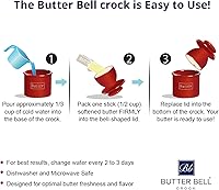 Vista 7 de Butter Bell Mantequillera antigua