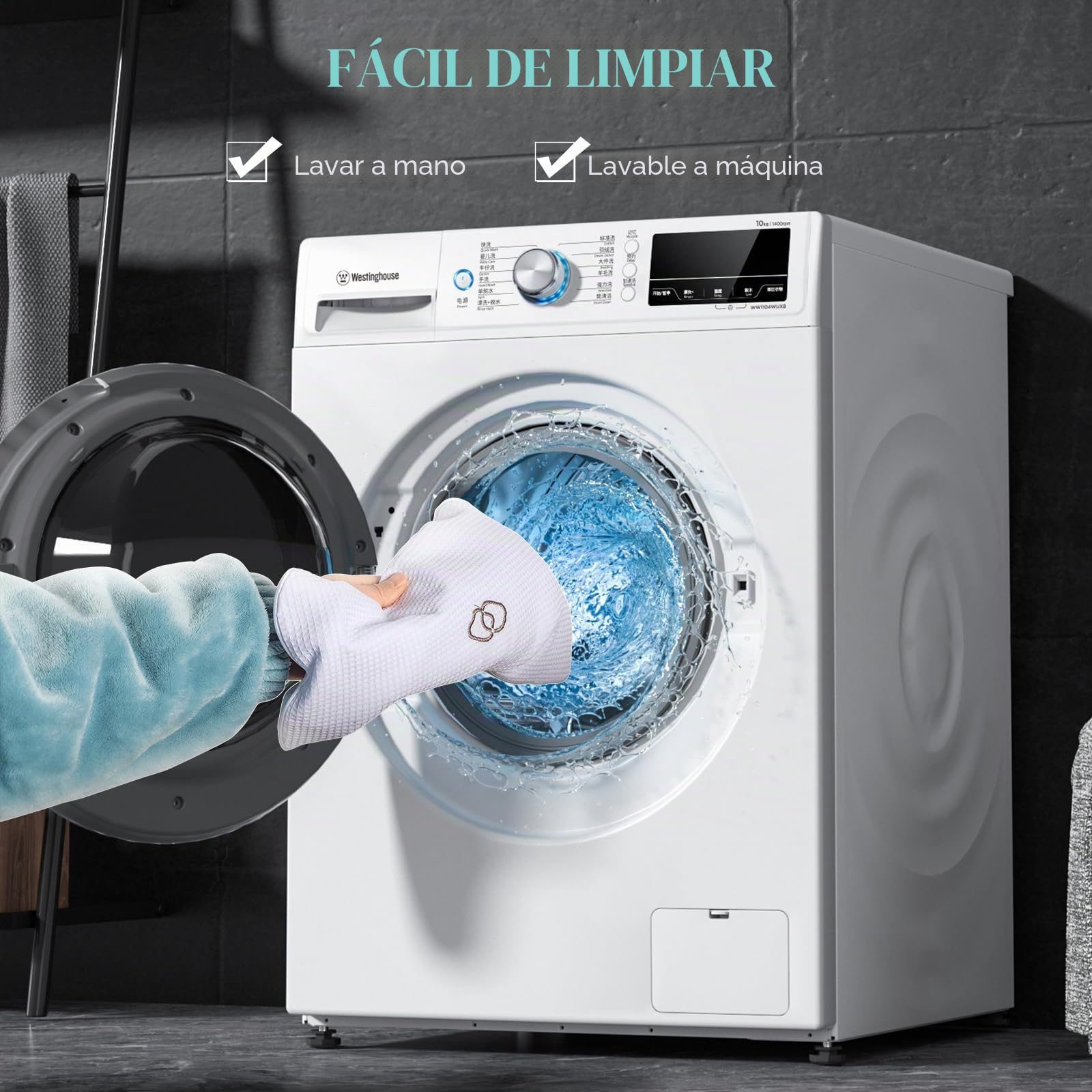 YUET Almohadas de baño para la Cabeza y el Cuello con ventosas, Impermeables, Antideslizantes, cojín de baño Premium, reposacabezas ergonómico y Respaldo con Caja de Regalo Blanco