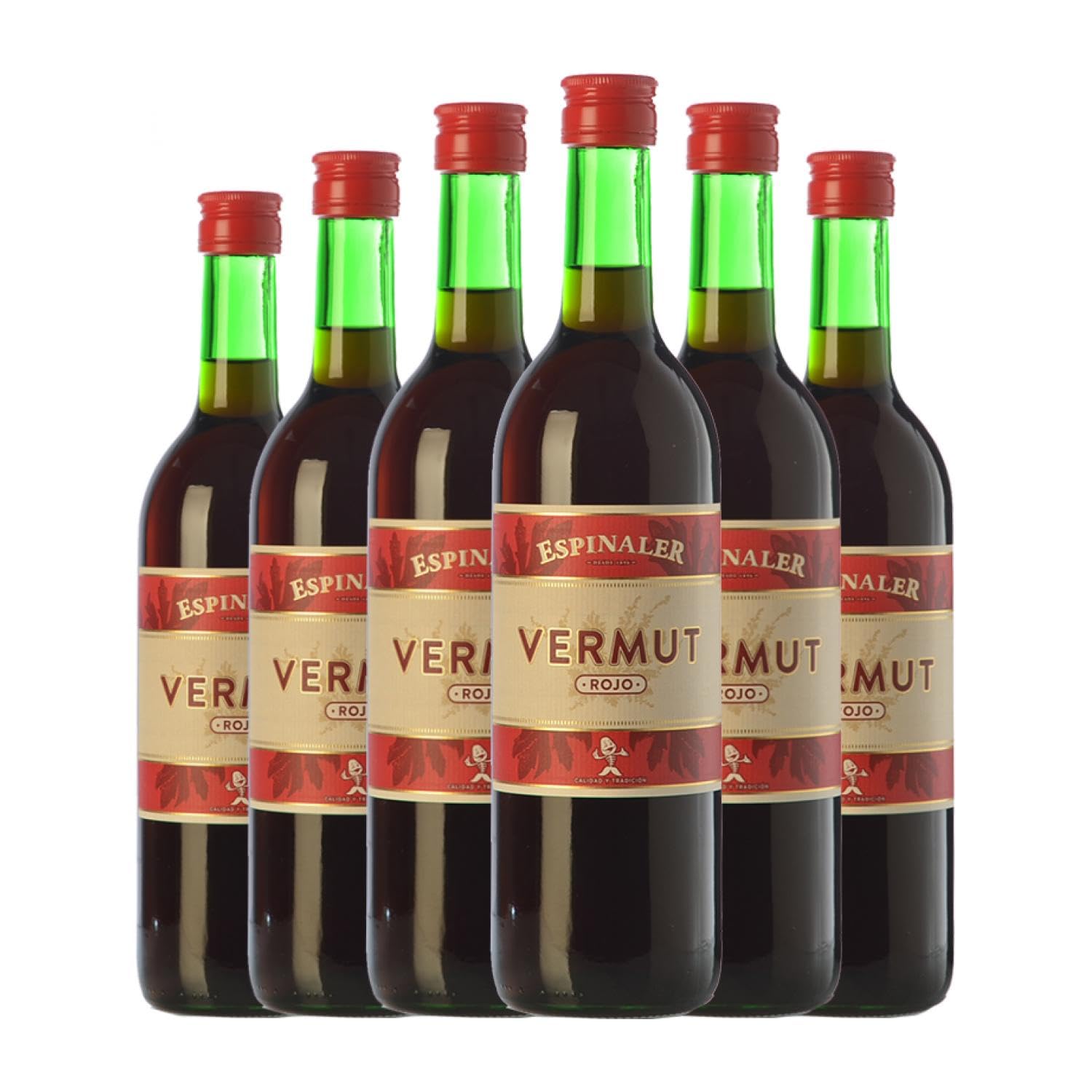 Vermut Espinaler Rojo 75 cl (Caja de 6 Botellas de 75 cl)
