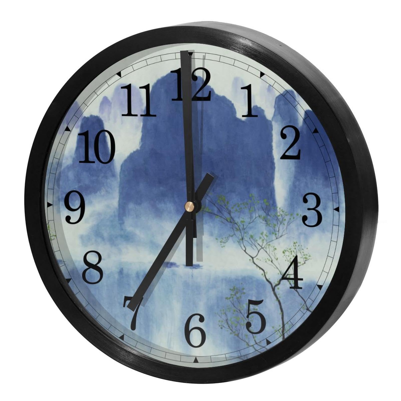 Horloge murale silencieuse pour stopper le bruit dans la chambre