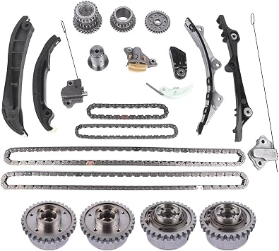 5184352AF Timing Chain Kit fit for 2011-25 Dodge Chrysler Jeep Ram 1500 3.6l v6 24v vvt # 5184370AI 5184369AH